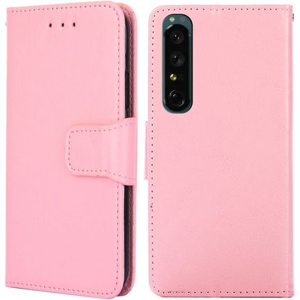 Mobigear Wallet Sony Xperia 1 IV Etui z klapką typu portfel - Różowy
