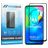 Mobigear Premium Motorola Moto G8 Power Tempered Glass Screen Protector - Case Friendly - Black