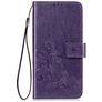 Mobigear Clover Samsung Galaxy S20 Funda tipo libro Cartera - Morado