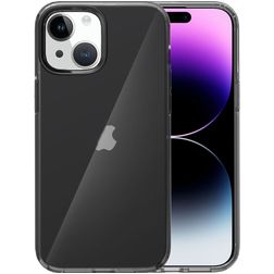 Mobigear Crystal iPhone 15 Plus Hard Case Back cover - Grey