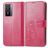 Mobigear Clover Vivo Y76 Lompakkokotelo + Setelitasku - Magenta