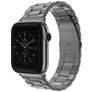 Mobigear Antwerp Rustfrit stål Apple Watch Urrem Sommerfuglelås - 42/41/40/38 mm - Grå