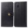 Mobigear Snap Button OPPO A52 Funda tipo libro Cartera - Negro