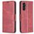 Mobigear Excellent Samsung Galaxy S25 FE Funda tipo libro Cartera - Rojo
