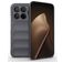 Mobigear Bumpy Xiaomi 15T Pro TPU flexível Capa traseira - Cinzento