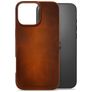 Mobilize Premium iPhone 16 Pro Max MagSafe Skóra naturalna Etui plecki - Burned Cognac