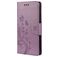 Mobigear Flowers Samsung Galaxy A53 Wallet case - Purple