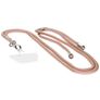 Mobiparts Nylon Universel justerbar mobilsnor - Guld