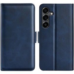 Mobigear Slim Magnet Samsung Galaxy S25 FE Wallet case - Dark Blue