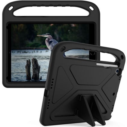 Mobigear AeroArmor iPad 9 (2021) + Kynänpidike - Musta