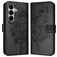 Mobigear Butterfly Samsung Galaxy A27 Funda tipo libro Cartera - Negro