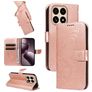 Mobigear Butterfly Xiaomi 15T Lompakkokotelo + Setelitasku - Ruusukulta
