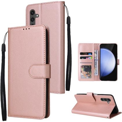 Mobigear Wallet Samsung Galaxy S25 FE Plånboksfodral med sedelfack - Roséguld