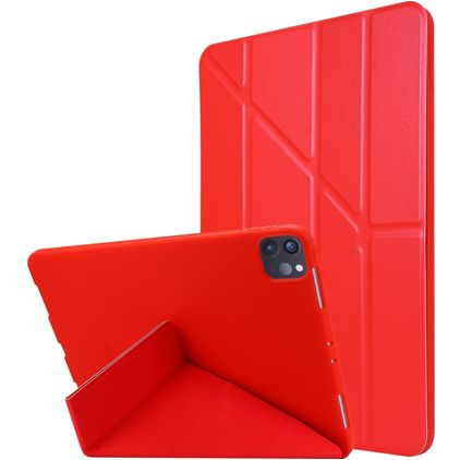 Mobigear Origami iPad Pro 11 polegadas (2025) Capa livro - Vermelho