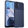 Mobigear Groove Motorola Moto E22i TPU flexível Capa traseira - Azul