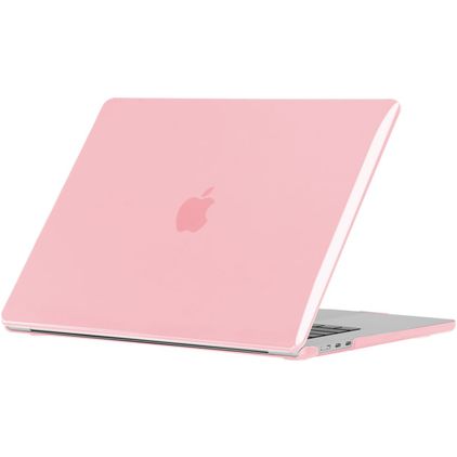 Mobigear Glossy MacBook Air 13 palců (2022-2026) Pevný skořepinový kryt na MacBook - Růžová - Model A2681 / A3113 / A3240 / A3449