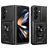Mobigear Armor Ring Cam Slide Samsung Galaxy z Fold 8 Ultra Hardcase Etui plecki Wstrząsoodporne i pierścieniem i przesuwaną osłoną aparatu - Czarny