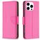Mobigear Excellent iPhone 16 Pro Max Cover a libro portafoglio - Magenta