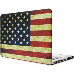 Mobigear Design MacBook Pro 13 polegadas (2008-2012) Capa rígida para MacBook - US Flag - Modelo A1278