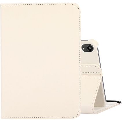 Mobigear DuoStand iPad Mini 6 (2021) Roterande Plånboksfodral - Vit