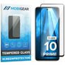 Mobigear Premium Xiaomi Redmi 10 4G Tempered Glass Screen Protector - Case Friendly - Black