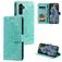 Mobigear Mandala Samsung Galaxy S25 FE Cover a libro portafoglio - Verde