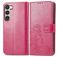 Mobigear Clover Samsung Galaxy A54 Lompakkokotelo + Setelitasku - Magenta
