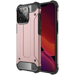 Mobigear Outdoor iPhone 13 Pro Max Hardcase Back cover Antiurto - Oro rosa