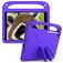 Mobigear AeroArmor iPad 8 (2020) Funda infantil para tablet con asa + Portalápices - Morado