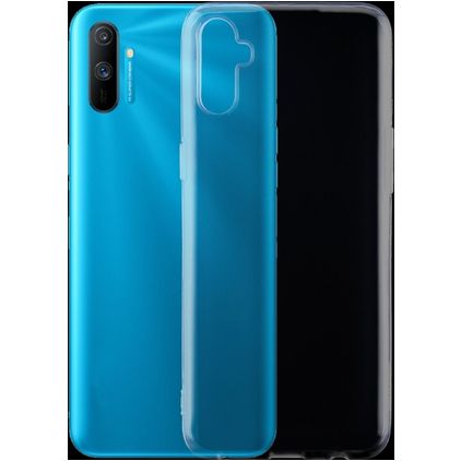 Mobigear Ultra Thin Transparente Realme C3 TPU flexible Slim Carcasa - Transparente