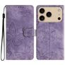 Mobigear Butterfly iPhone 18 Pro Max Funda tipo libro Cartera - Morado
