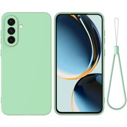 Mobigear Rubber Touch Samsung Galaxy A57 Silikon Skal - Grön