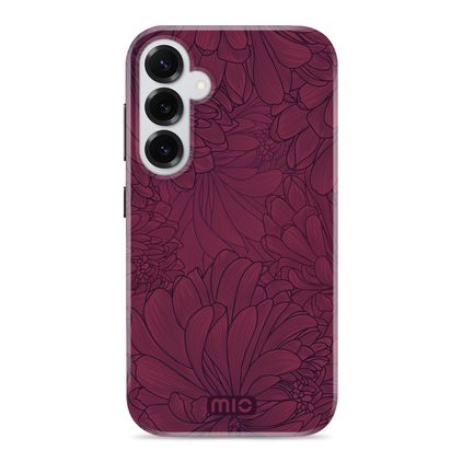 MIO Samsung Galaxy S25 Plus MagSafe Fodral Hårdplast Skal - Berry Blooms