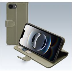 Mobilize Premium Gelly iPhone 16e Funda tipo libro Cartera - Verde