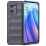 Mobigear Bumpy OPPO Find X5 Lite Flexible TPU Back cover - Charcoal
