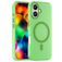 Mobigear Shockproof iPhone 17 MagSafe Funda Plástico rígido Carcasa - Verde