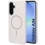 Mobiparts Slim Line Samsung Galaxy A36 MagSafe Hardcase Etui plecki - Off White