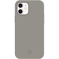 Valenta Snap Luxe iPhone 12 Mini Äkta läder Skal - Grå