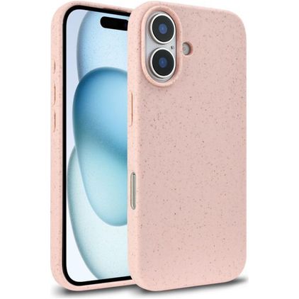 Mobigear Bio iPhone 18 Materiał ekologiczny Etui plecki - Różowy