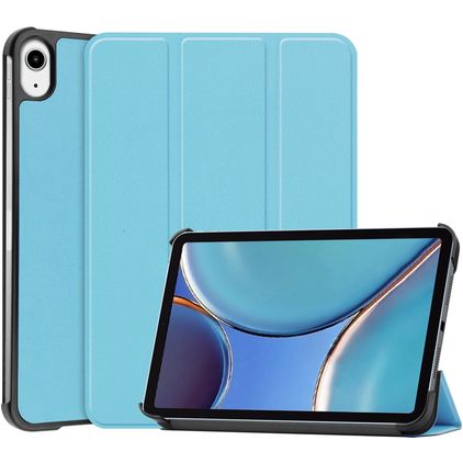 Mobigear Tri-Fold iPad Mini 7 (2024) Plånboksfodral - Blå