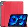 Mobigear Tri-Fold iPad 10 (2022) Knížkové pouzdro - Červená