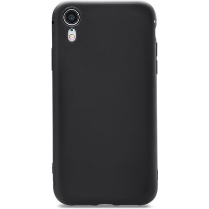 Xccess Invisible Thin iPhone XR Flexibilní TPU Extra tenké provedení Zadní kryt - Černá