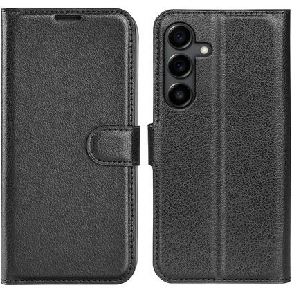 Mobigear Classic Samsung Galaxy S25 FE Pungetui med Seddelrum - Sort