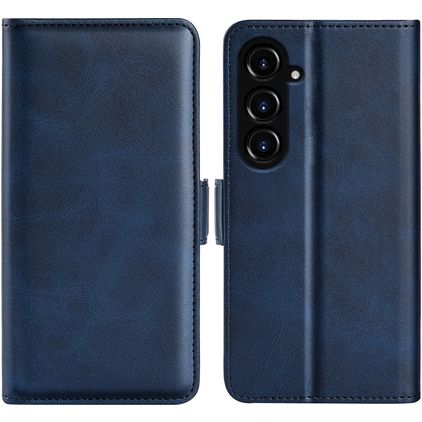 Mobigear Slim Magnet Samsung Galaxy S23 FE Lompakkokotelo + Setelitasku - Tummansininen