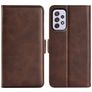Mobigear Slim Magnet Samsung Galaxy A73 Wallet case - Brown
