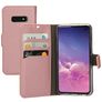 Mobiparts Saffiano Wallet Samsung Galaxy S10e Funda tipo libro Cartera - Rosa