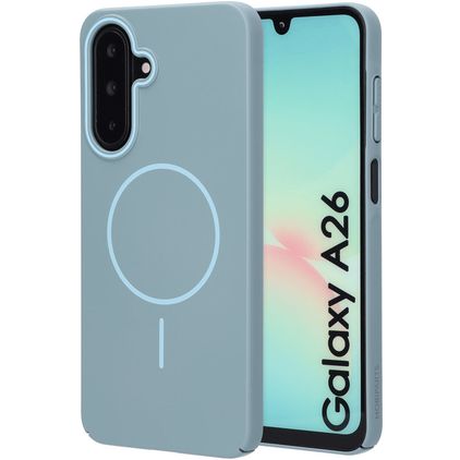 Mobiparts Slim Line Samsung Galaxy A26 MagSafe Hardcase Etui plecki - Sage Green