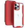 Mobigear Smart Fit iPhone 15 Pro Max Hard Wallet case - Red