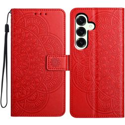 Mobigear Mandala Samsung Galaxy A17 Wallet case - Red