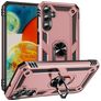 Mobigear Armor Ring Samsung Galaxy A24 Hard Case Back cover Shockproof with Ring Holder - Rose Gold